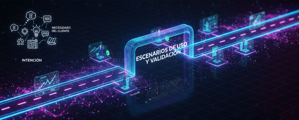 Lee más sobre el artículo Escenarios de Uso y Validación: Una evolución sistémica del pensamiento orientado a casos de uso